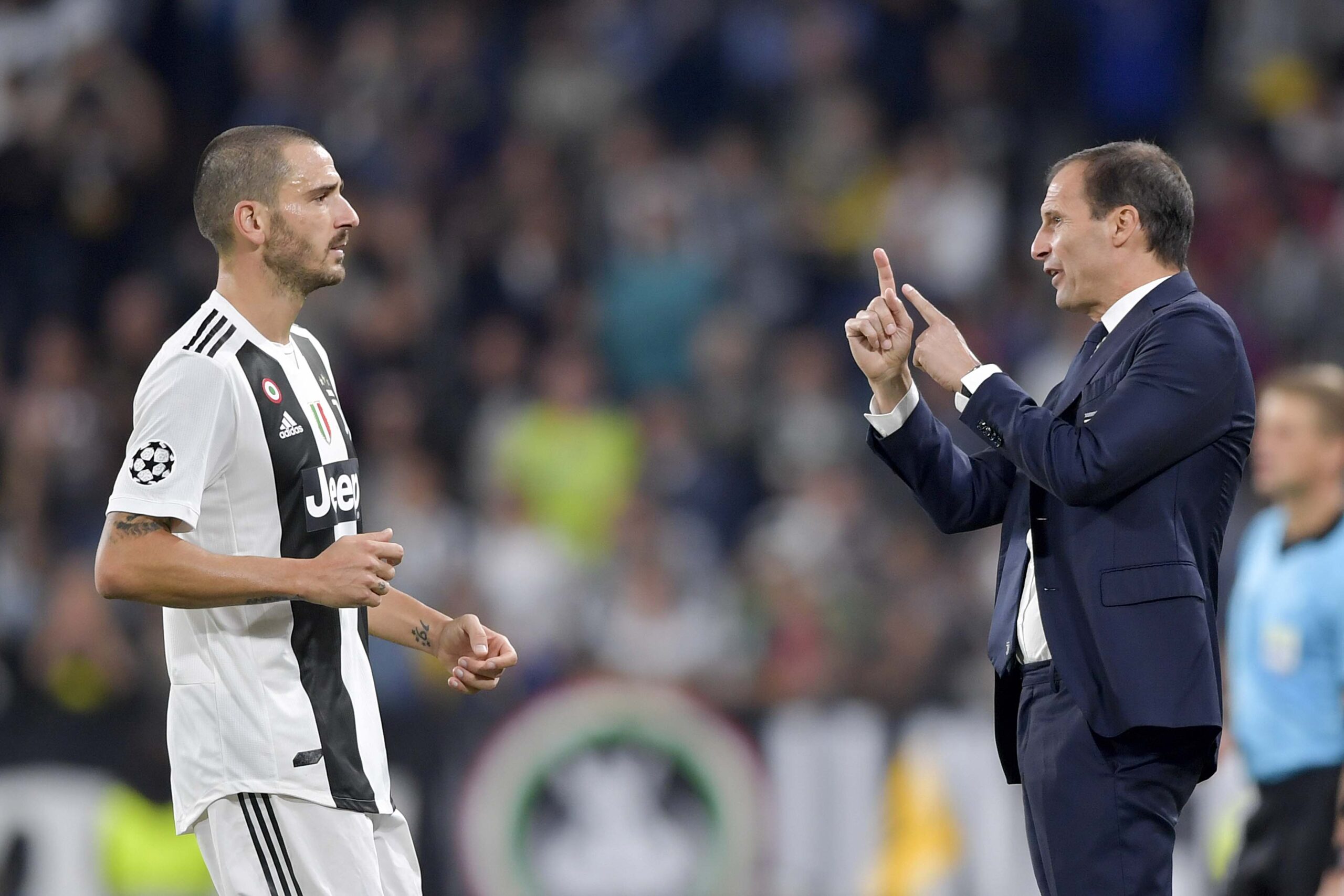 Bonucci: “Via due volte dalla Juve per colpa di Allegri”